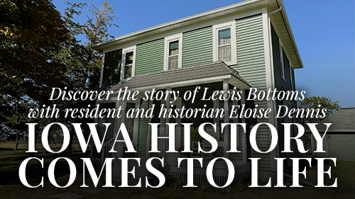 Join Grand Living at Indian Creek October 12 at 3 p.m. for Eloise Dennis’ documentary on her family’s Iowa settler history, plus fall treats.