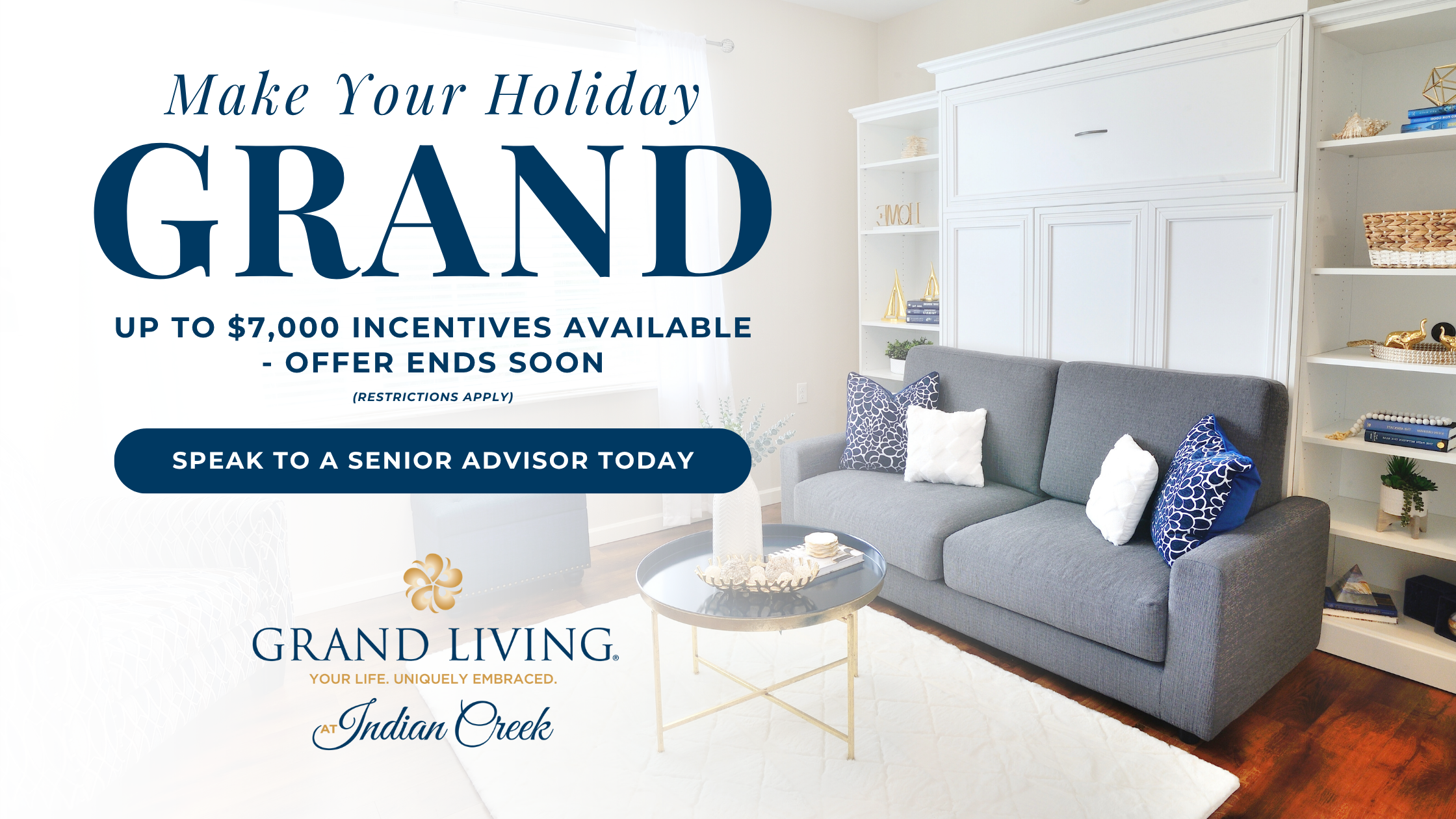 Grand Living at Indian Creek Signature Suite