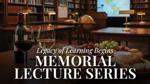 David A. Spector Memorial Lecture Series at Grand Living on September 2, 2026