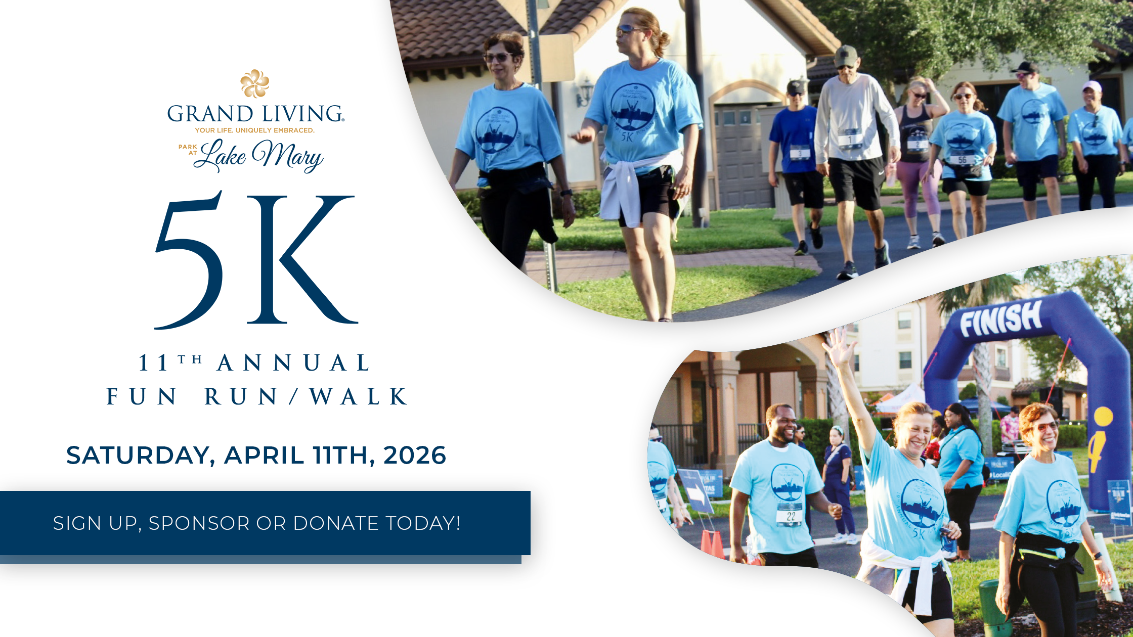 Lake Mary 5k Fun Run at Grand Living