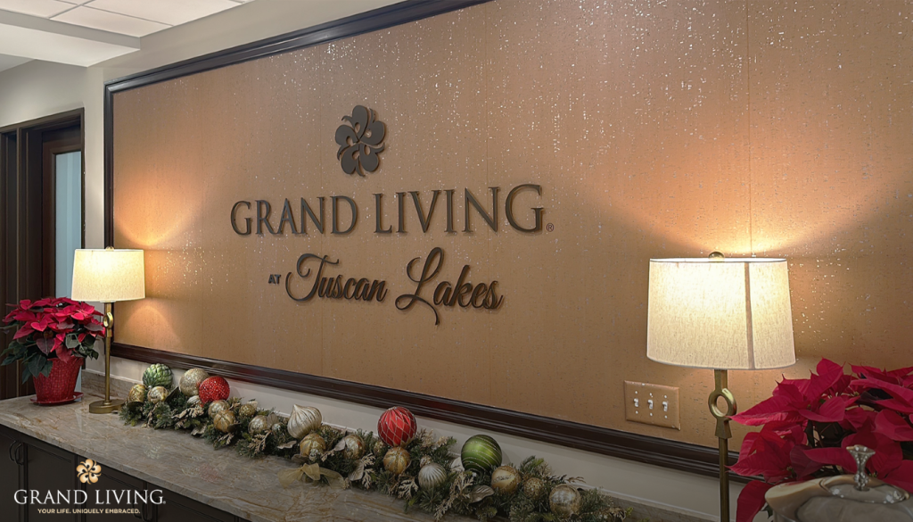 Grand Living at Tuscan Lakes reception