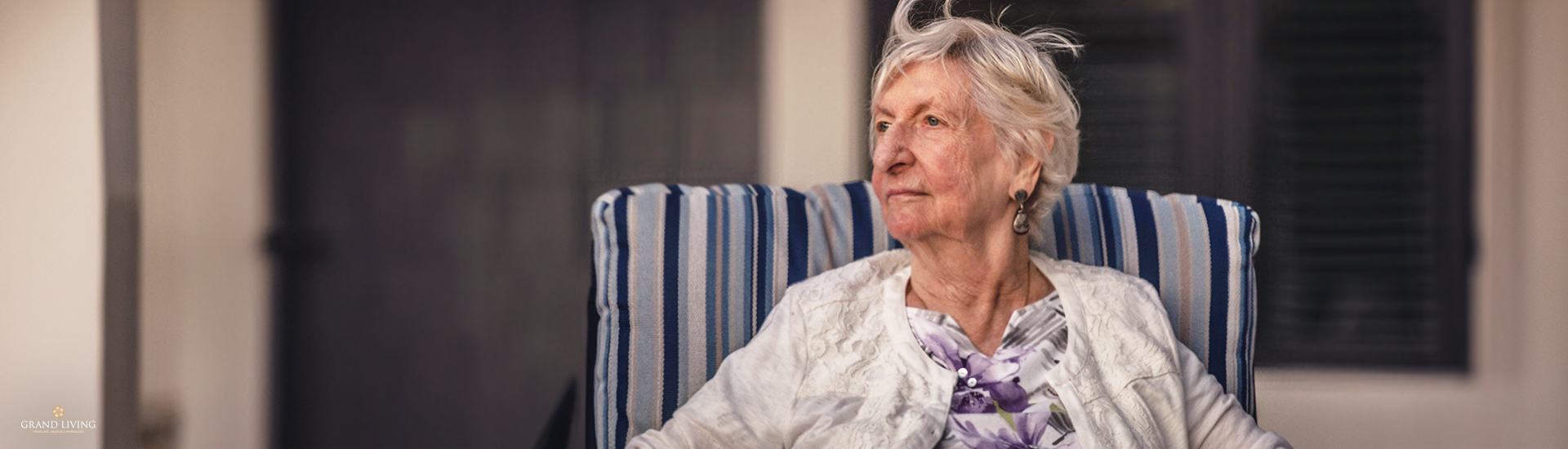 Grand Living Luminations memory care resident